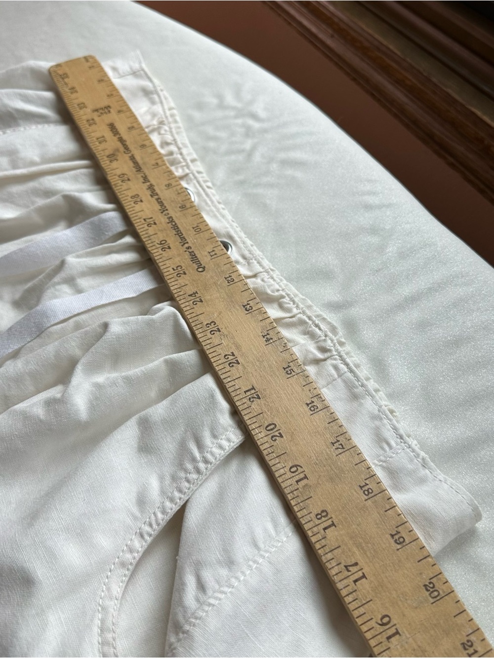 J.Crew Mini Skirt Womens M (runs big and fits L) Linen Cotton Blend Pockets - Picture 6 of 9